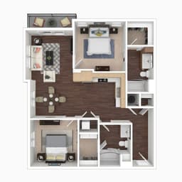 B2 - Lucky Peak floorplan