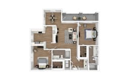 Riverwalk - Renovated floorplan