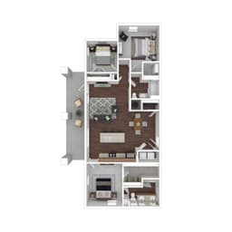 C1 Possum Kingdom floorplan