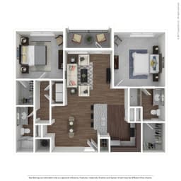 The Legacy floorplan
