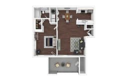 La Cañada - Renovated floorplan