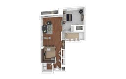 The Akard floorplan