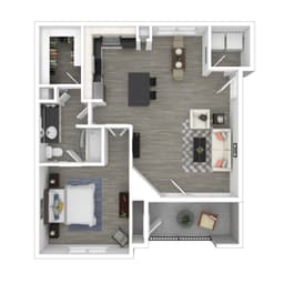 Saddler floorplan