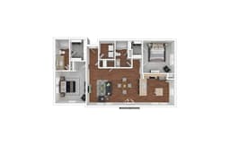 Spanish Oaks floorplan