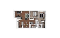 Hibiscus Premium floorplan