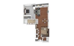 The Caroline floorplan