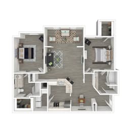 Rivercrest with Sunroom floorplan