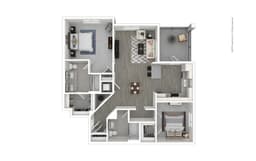 The Oconee floorplan
