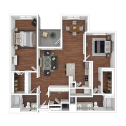 The University floorplan