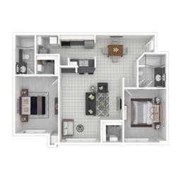 The Dahlia floorplan