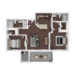 B1 - The Foothills floorplan