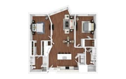 Saffron - Renovated floorplan