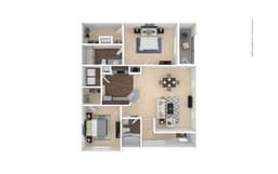 B2-B2A - Southfork floorplan