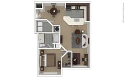 The Mangrove floorplan