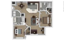 The Warwick floorplan