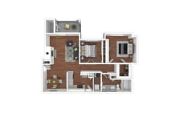 Mimosa floorplan