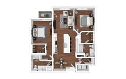 Scarlet - Renovated floorplan