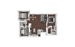 Hacienda - Renovated floorplan
