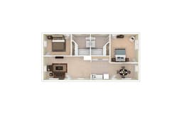 Unique Hedrick - Classic floorplan