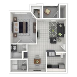 The Azalea floorplan