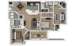 The Devonshire floorplan