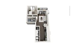 Highrise A1 floorplan