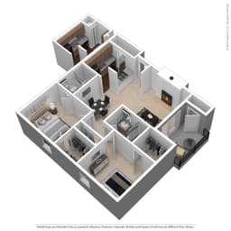 The Plum floorplan