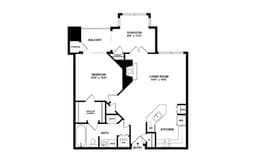 King floorplan
