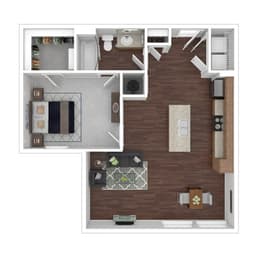 A1 Worth floorplan