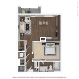 Aquamarine floorplan