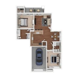Finch floorplan