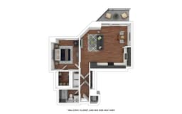 Aurora floorplan