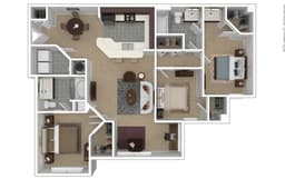 The Pembroke floorplan