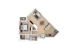Cobalt - Classic floorplan
