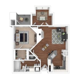 King - Renovated floorplan